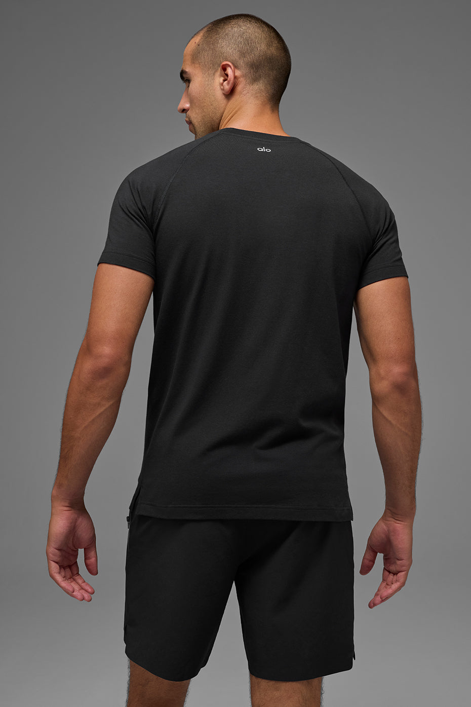 T-Shirt Col Rond ALO Vapor