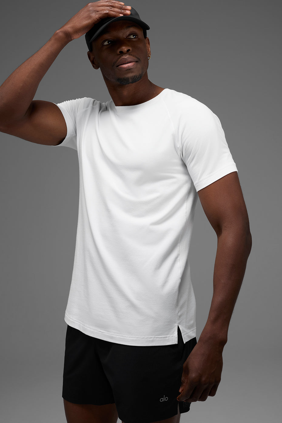T-Shirt Col Rond ALO Vapor