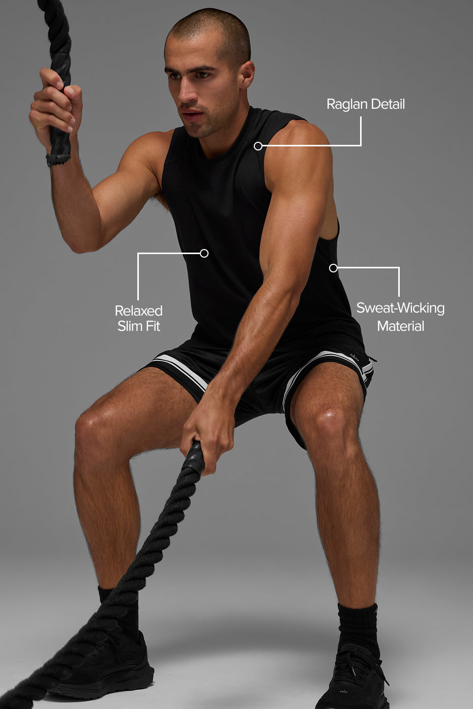 Débardeur Muscle ALO Vapor